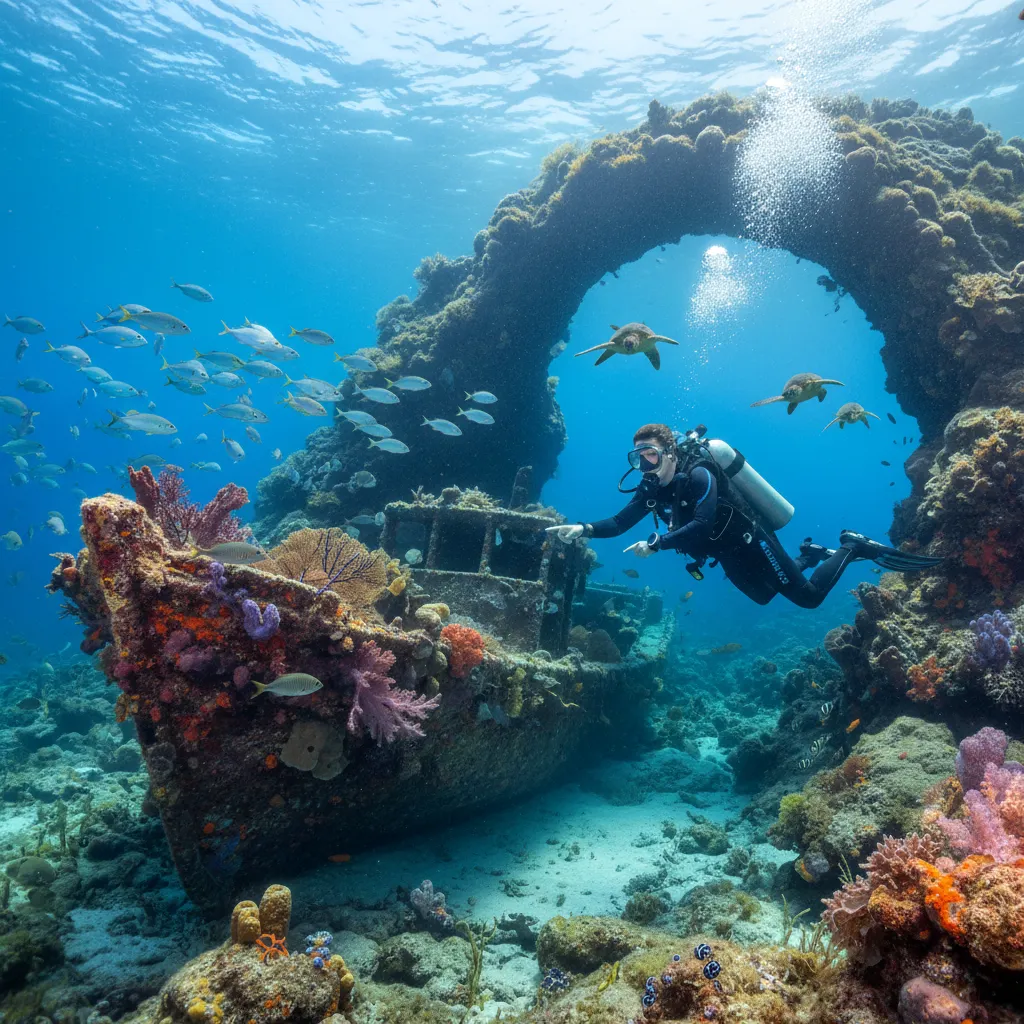 Diving in Albania