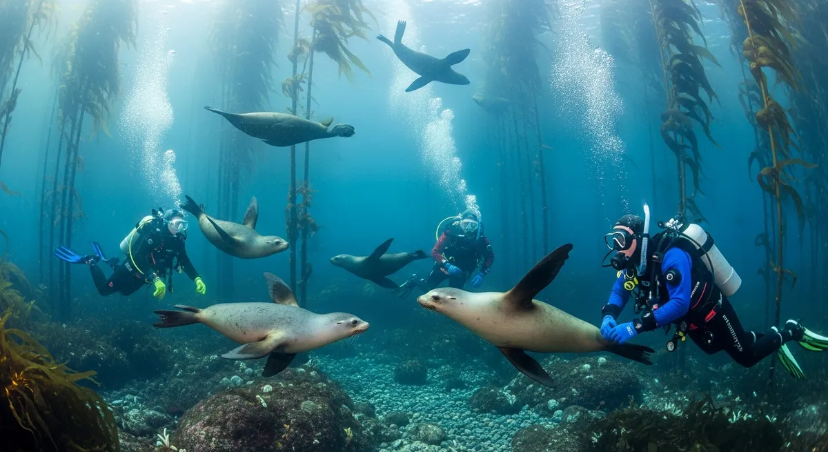 Diving in Argentina