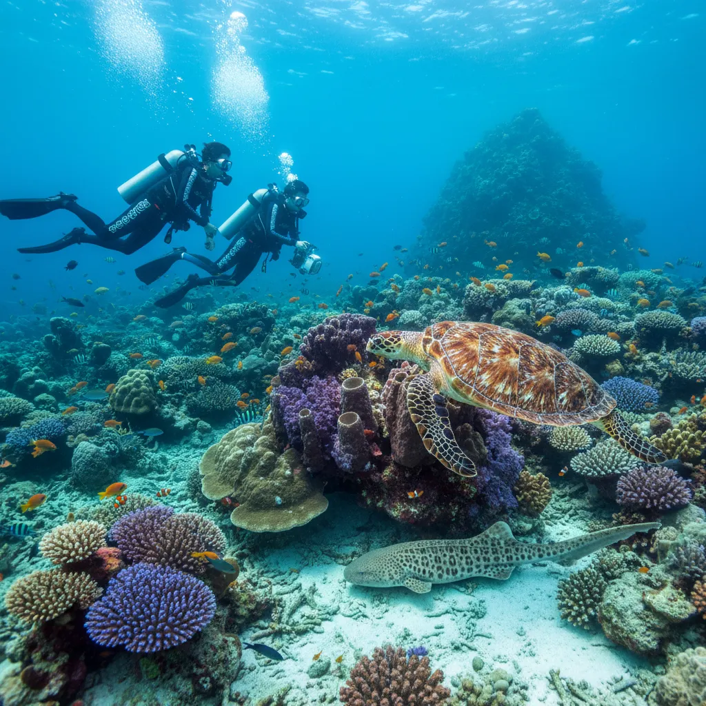 Diving in Cambodia