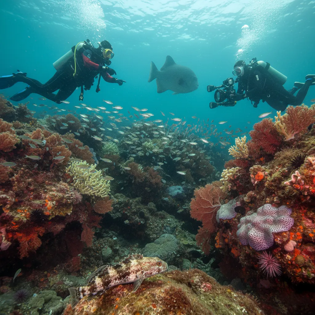 Diving in Chile