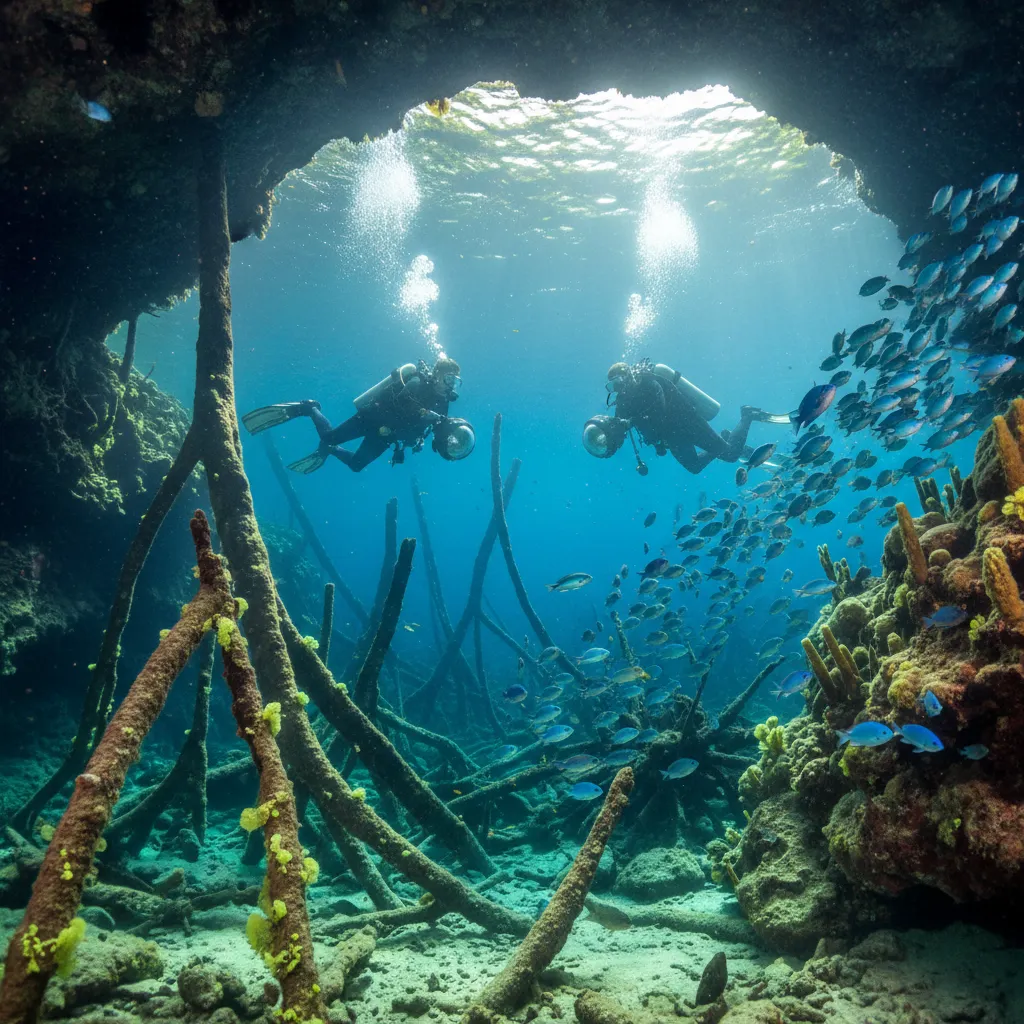 Diving in Guatemala