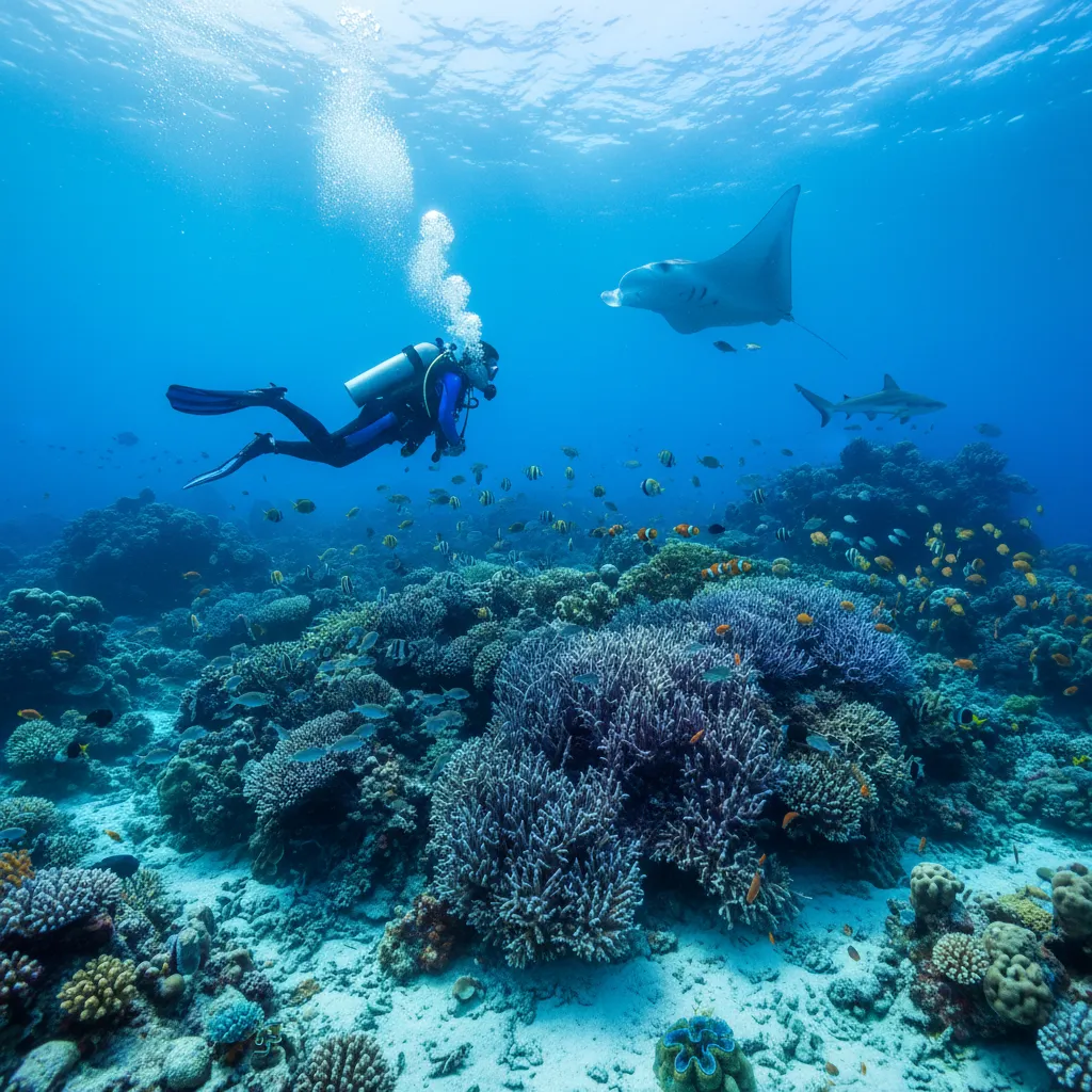 Diving in Kiribati