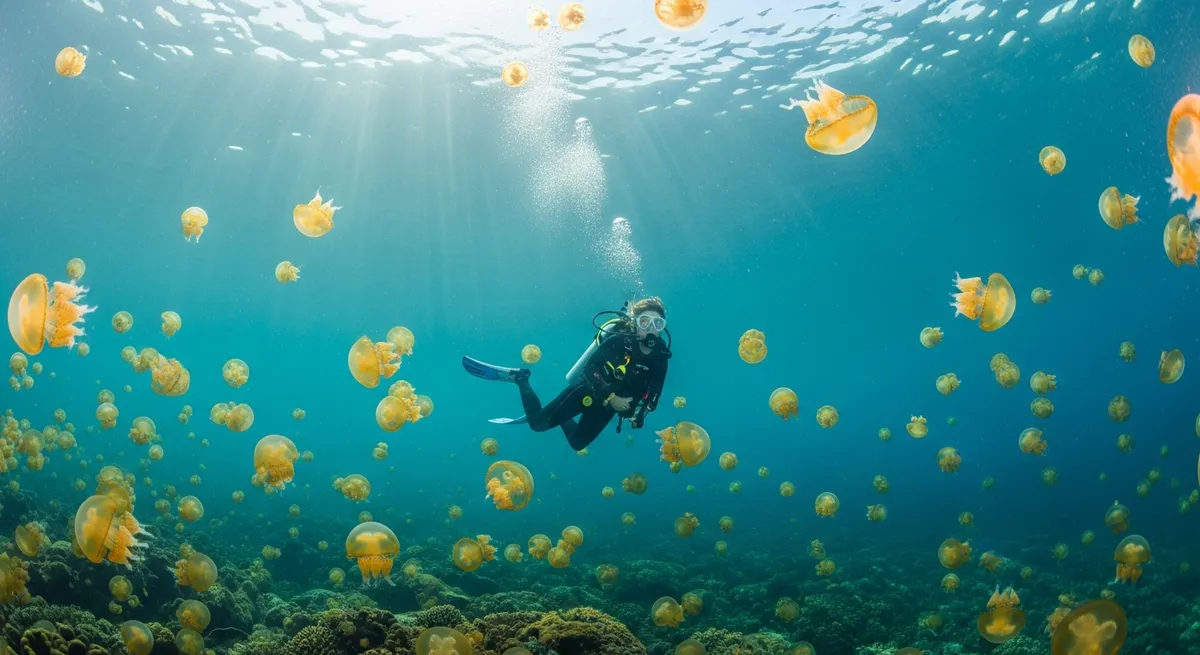 Diving in Palau