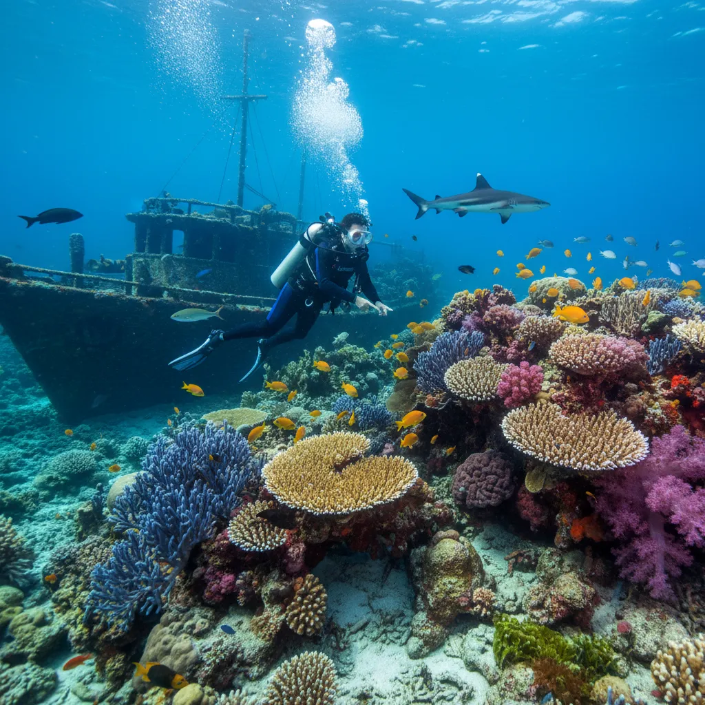 Diving in Tuvalu
