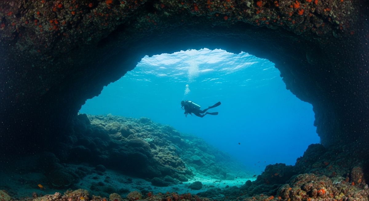 Dragonara cave dive site