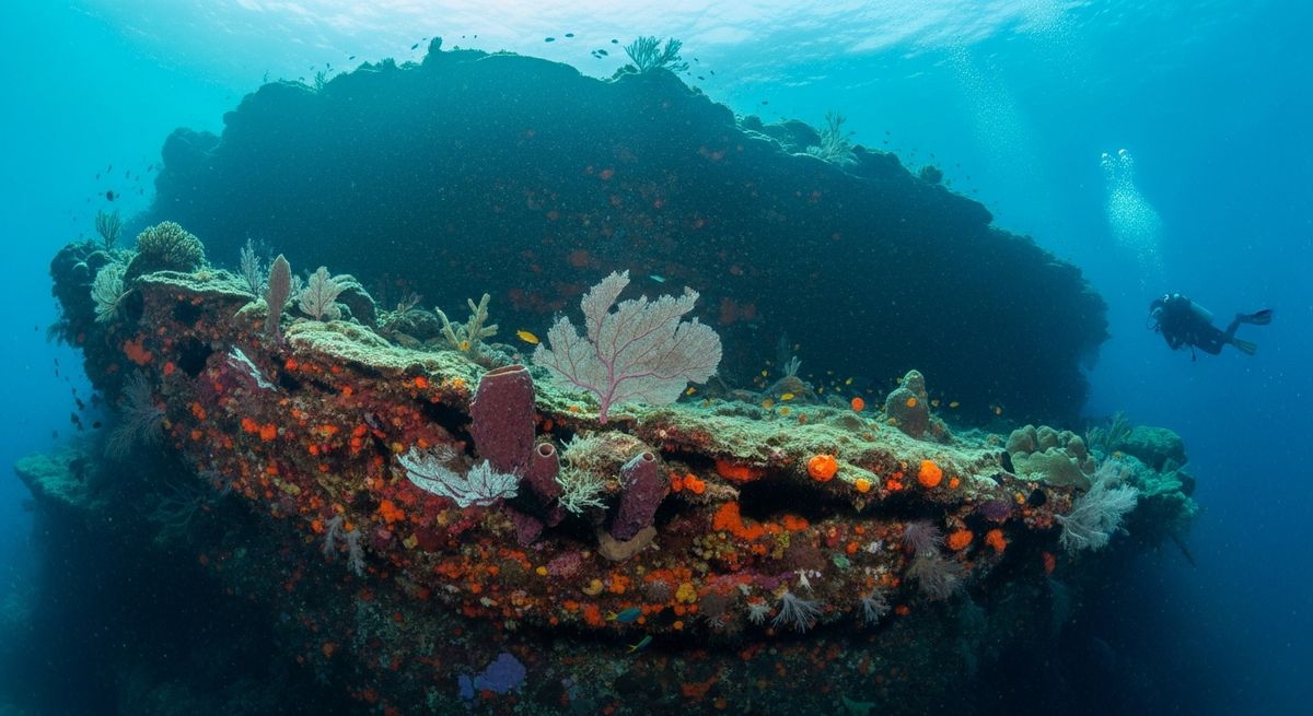 Tombant d Ohotu dive site