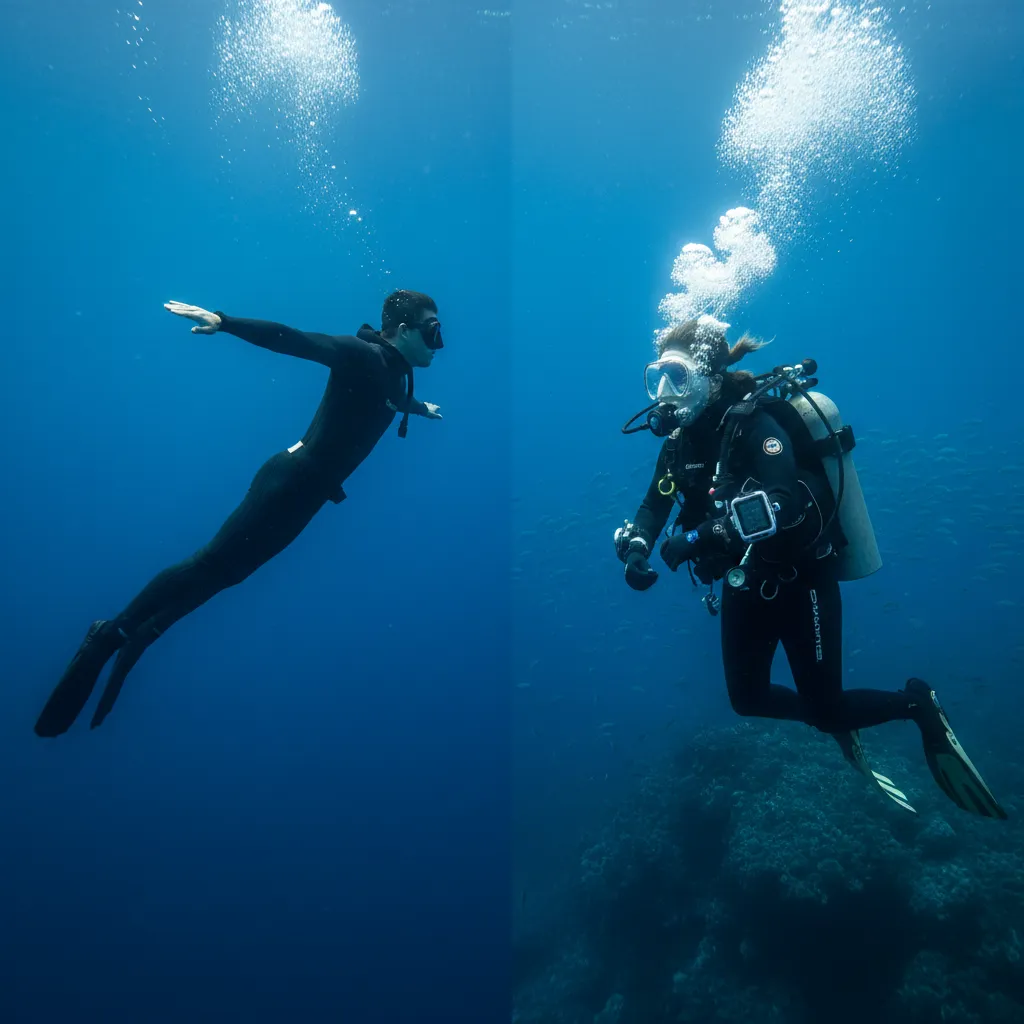 Freediving vs Scuba Diving: Key Differences Explained