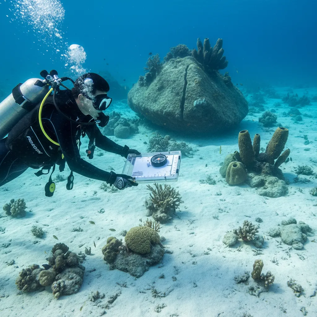 Underwater Navigation: Compass & Natural Methods
