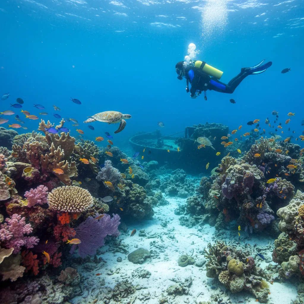 Diving in West Coast