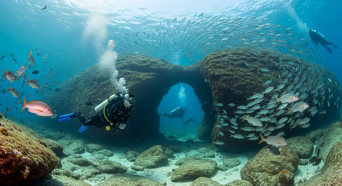 Diving in Bay of Islands