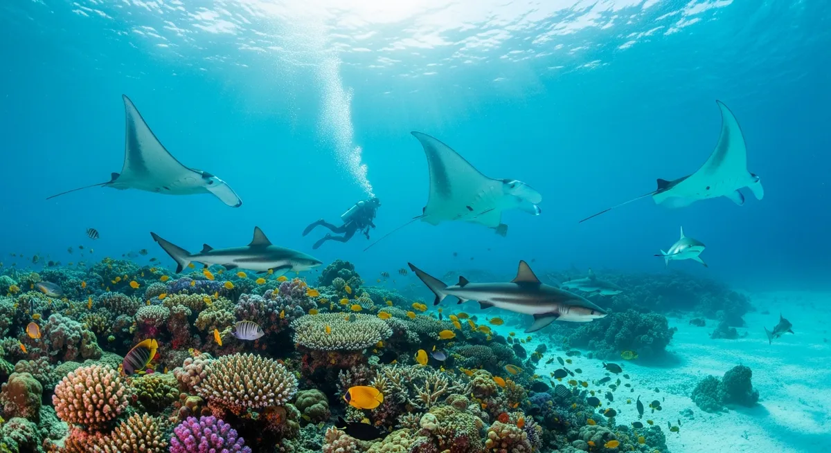 Diving in Bora Bora