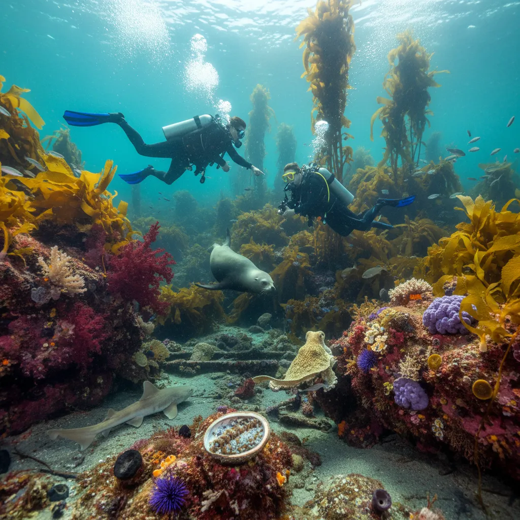 Western Cape's Caverns: Kelp, Wrecks & Geological Wonders