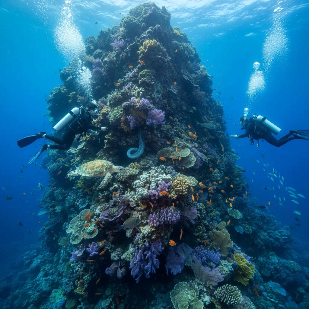 Diving in Diamond Rock