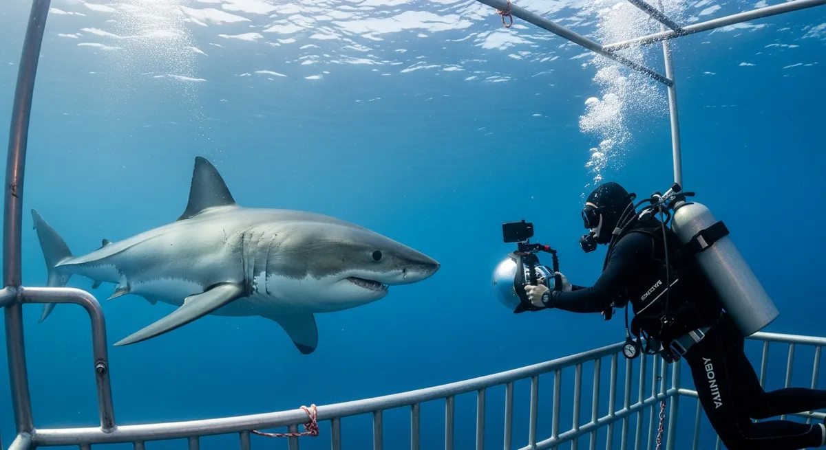 Diving in Guadalupe Island