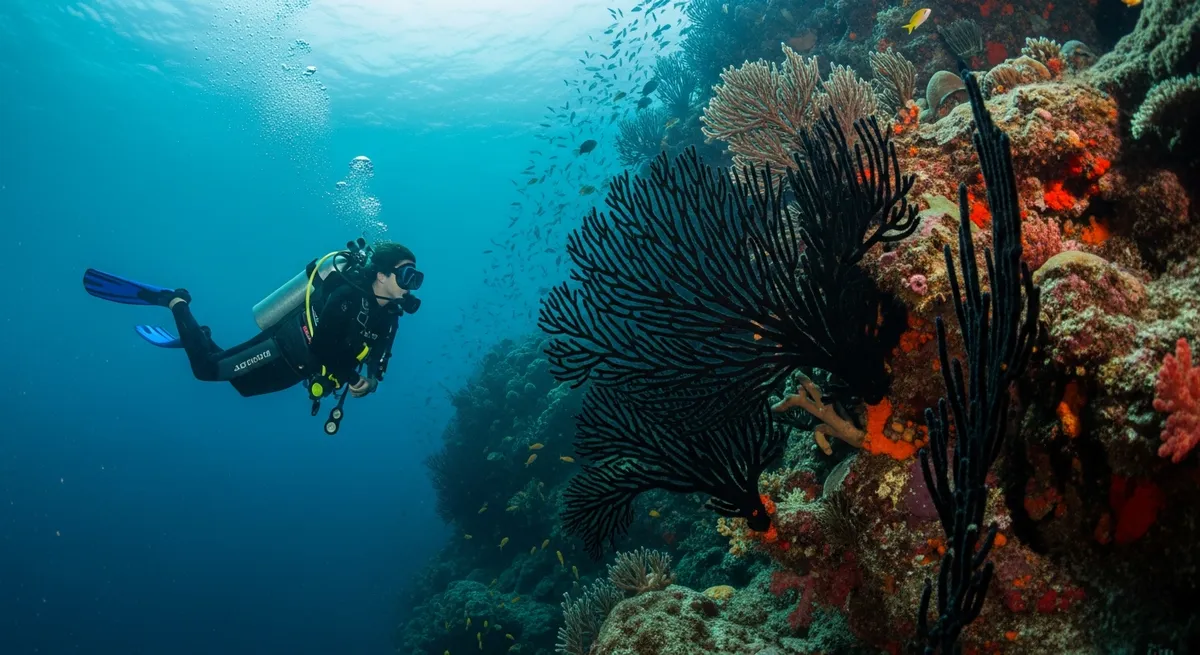 Diving in Guanaja