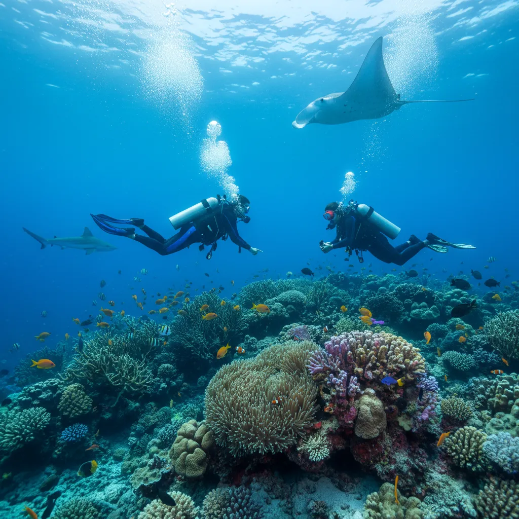 Diving in Majuro Atoll