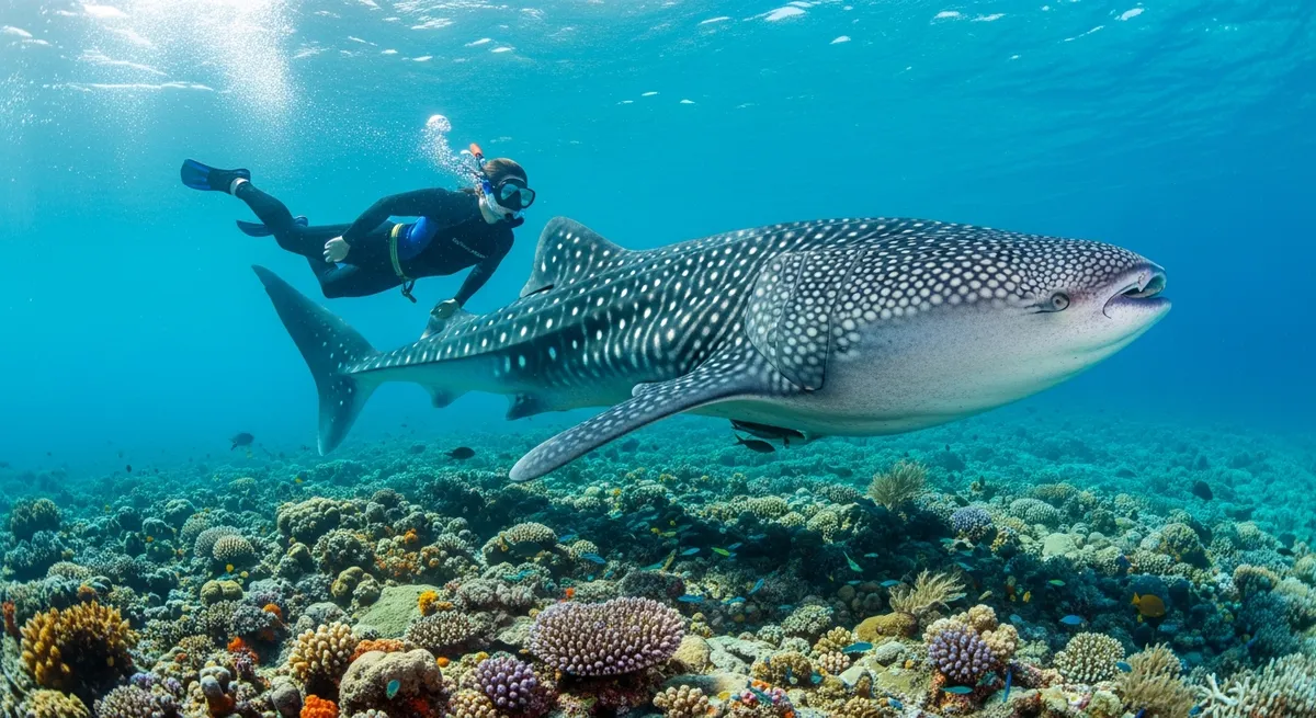 Diving in Ningaloo Reef