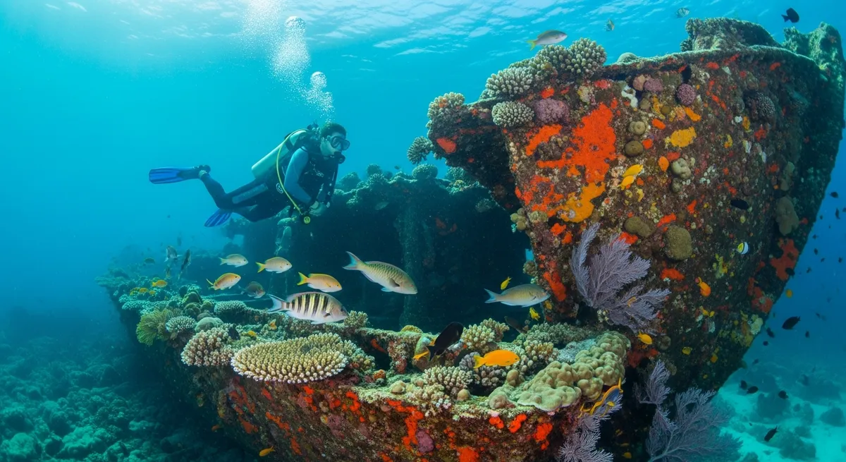 Diving in Santiago de Cuba