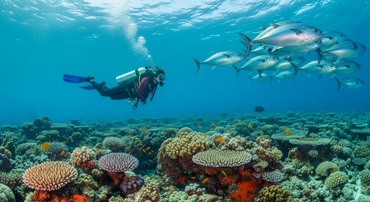 Diving in Siargao