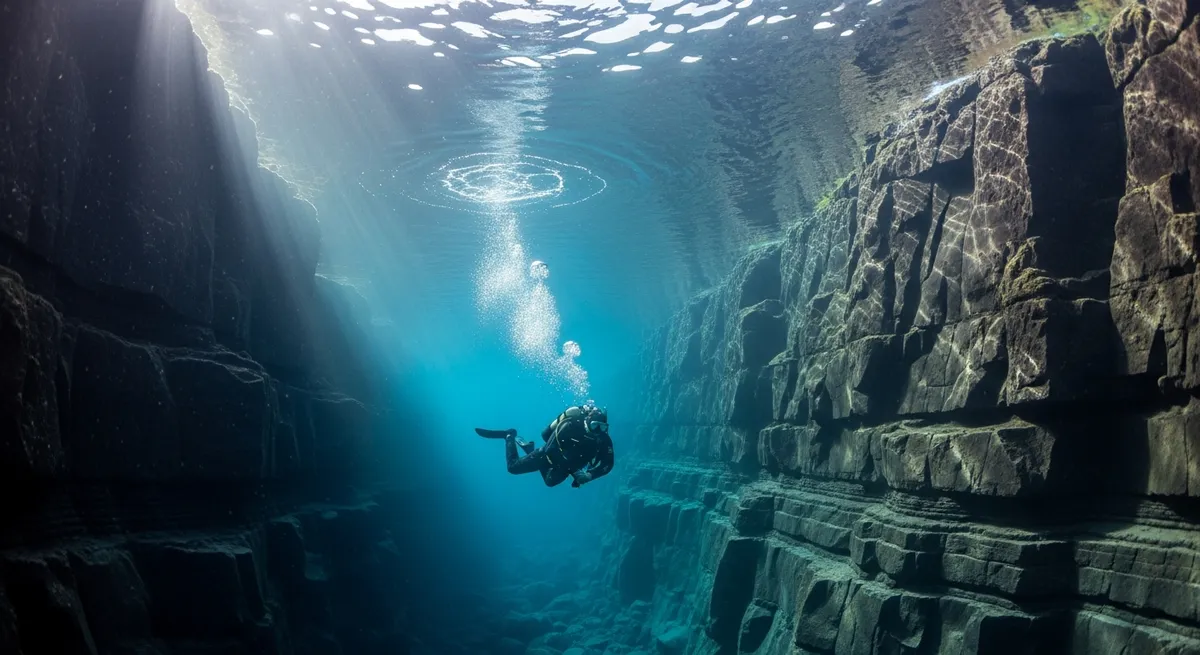Diving in Silfra & Thingvellir