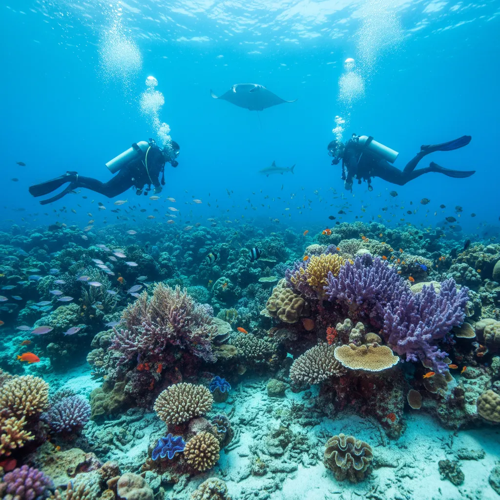 Diving in Tarawa