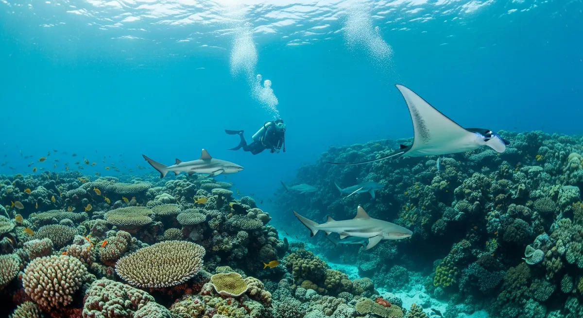 Diving in Tubbataha Reef