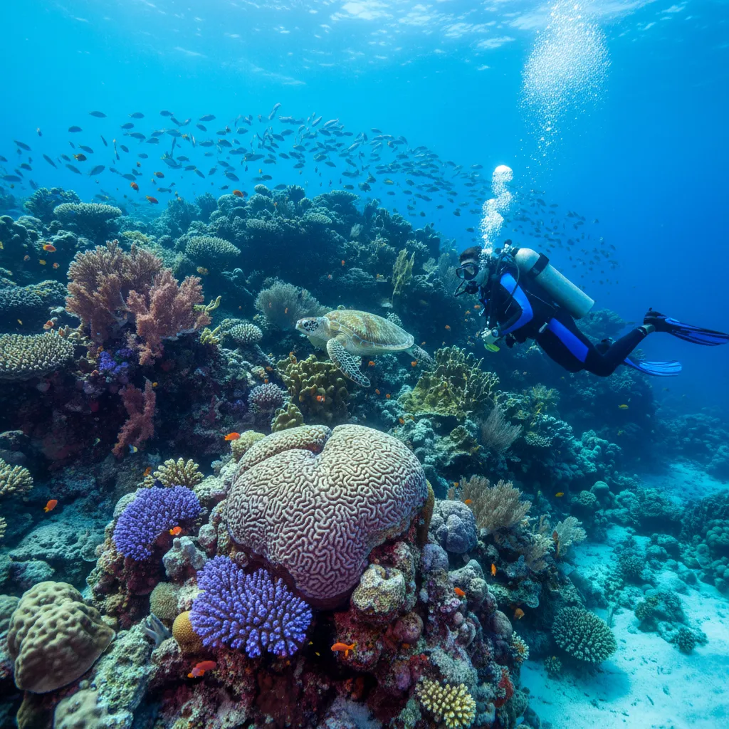 Diving in Upolu